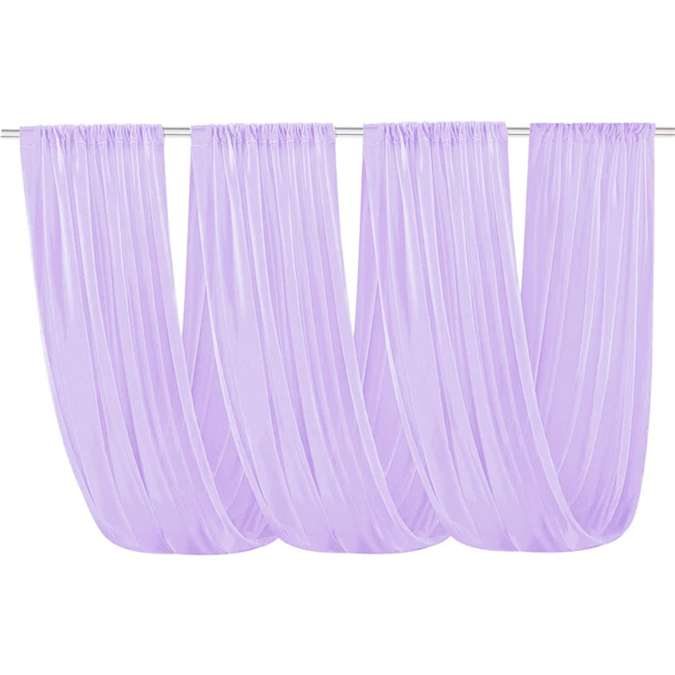 Voilage Arche Mariage Mousseline 12 Coloris