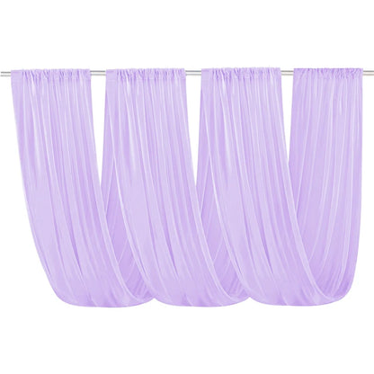 Voilage Arche Mariage Mousseline 12 Coloris