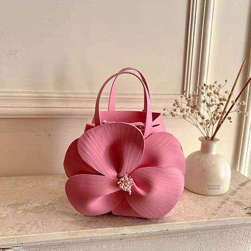 Sac à Main Fleuri Mariée