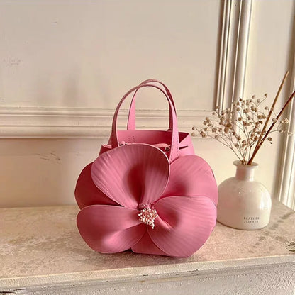 Sac à Main Fleuri Mariée