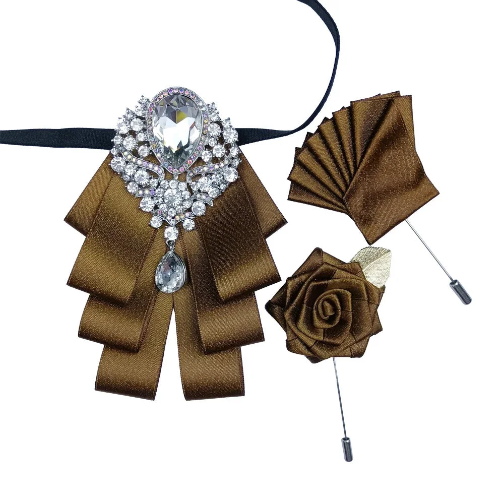 Nœud papillon mariage bijou et pochette — vue 26
