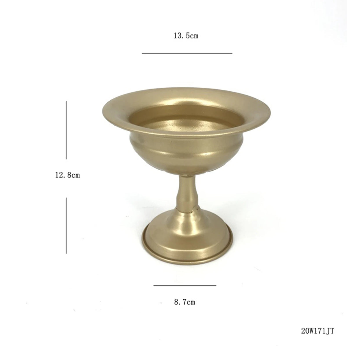 Vase Photophore Métal Mariage