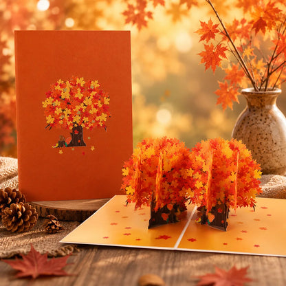 Carte Pop-Up 3D Fleurs et Mariage