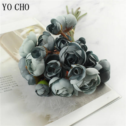 Bouquet de mariée 24 roses artificielles — vue 7