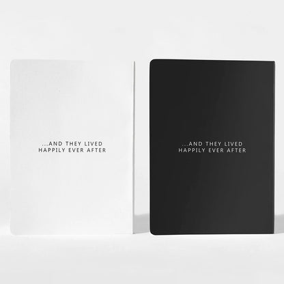 Carnet de vœux mariage personnalisé duo