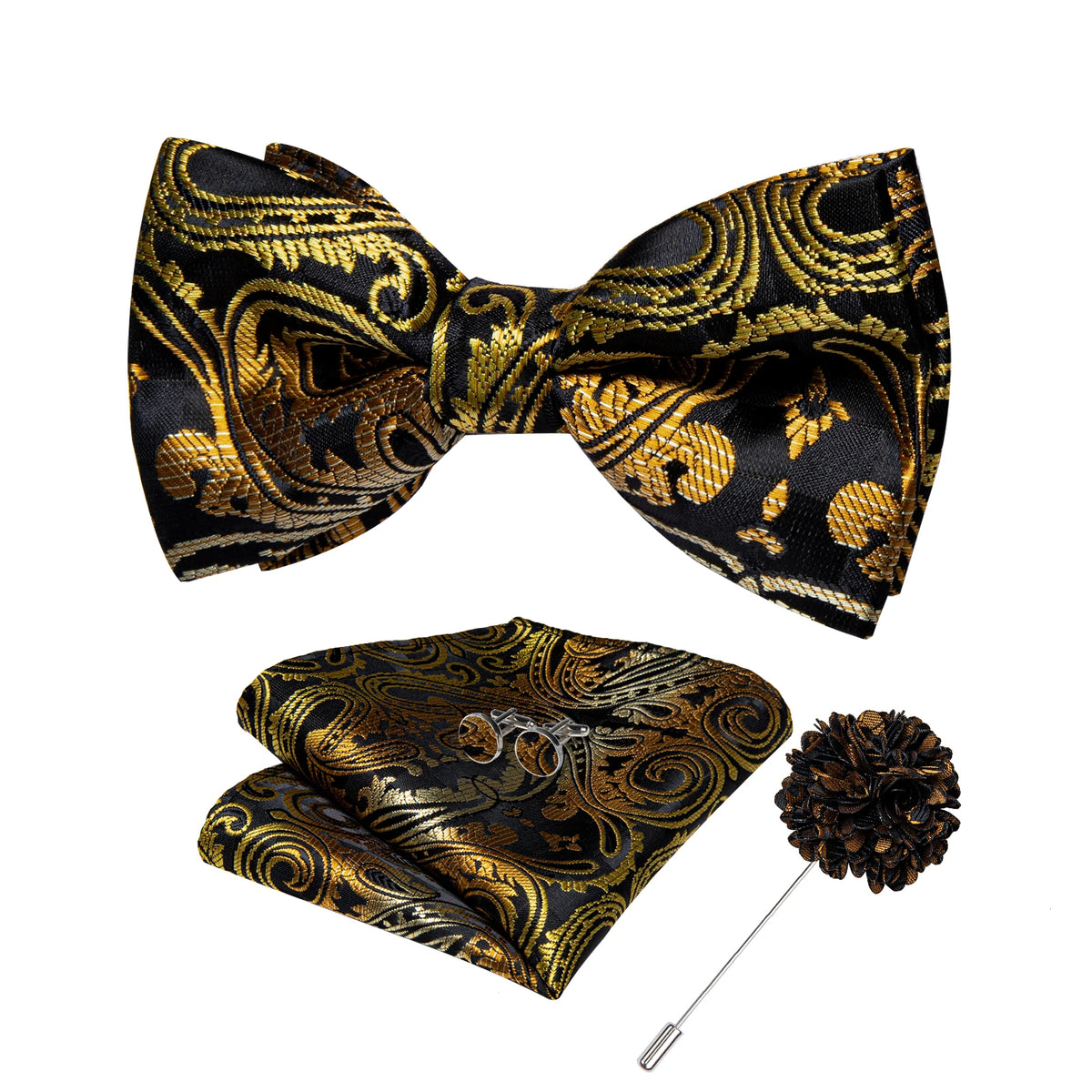 Nœud papillon mariage homme 4 pièces — vue 8