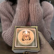 Écrin bague ourson rotatif bougies