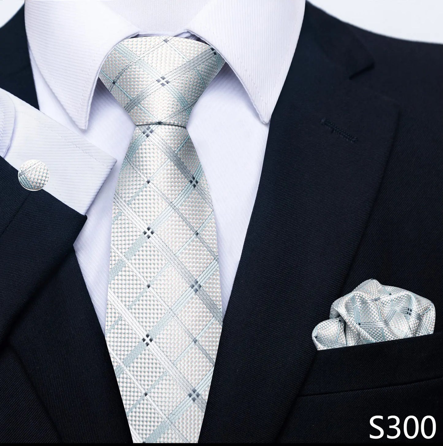 Coffret cravate mariage homme et pochette