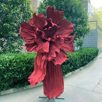 Fleur Géante Papier Iris Mariage