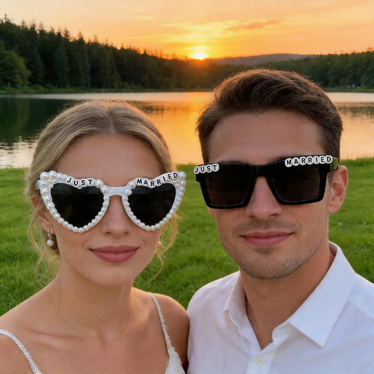 Lunettes Photobooth Mariage à Perles — vue 6