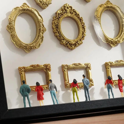 Boîte Souvenir Mariage Vitrine Miniature