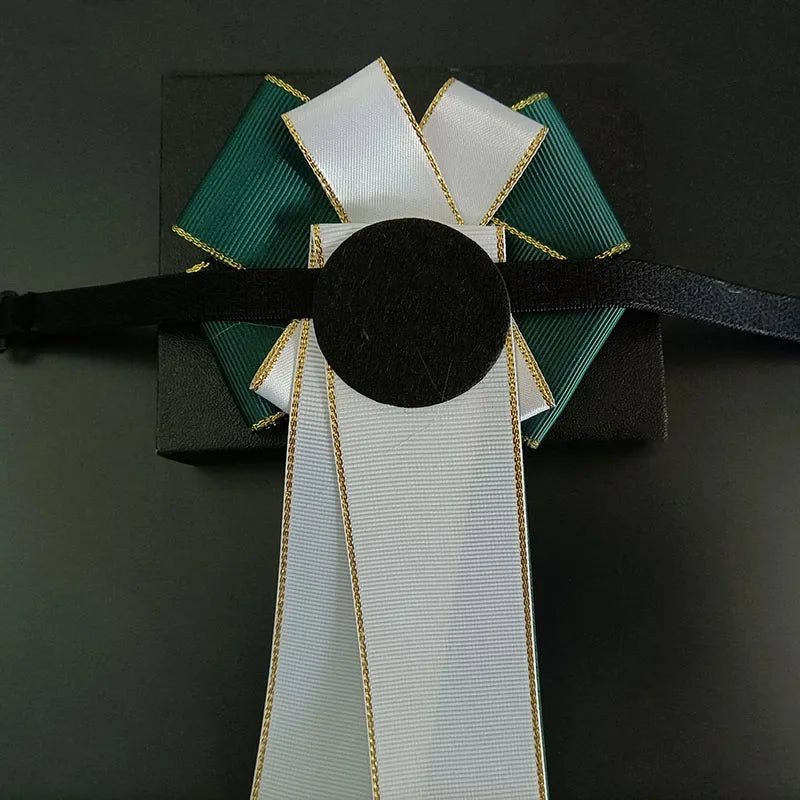 Nœud papillon mariage jabot bijou strass — vue 2