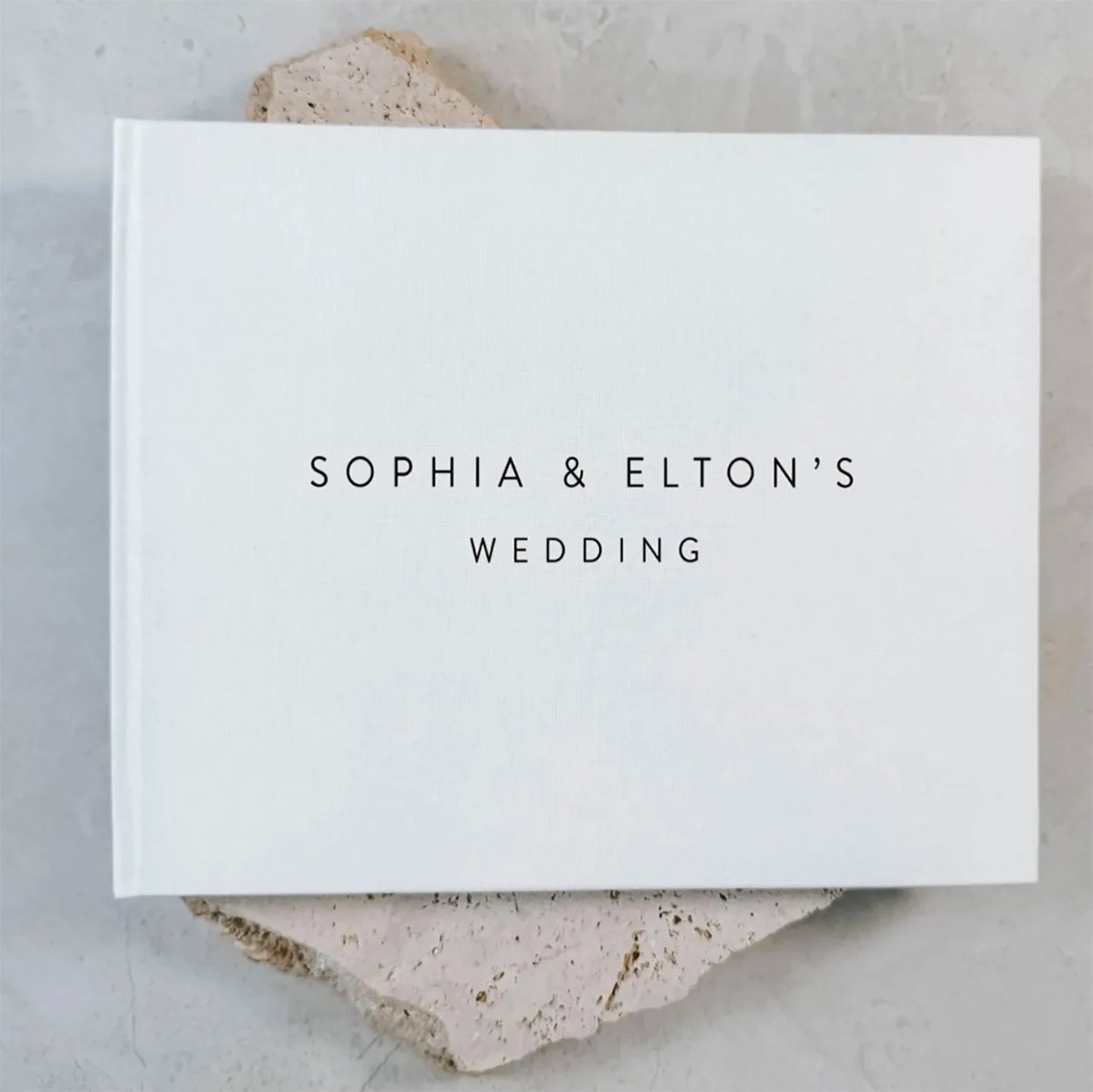 Livre d'or mariage fiançailles EVJF personnalisé