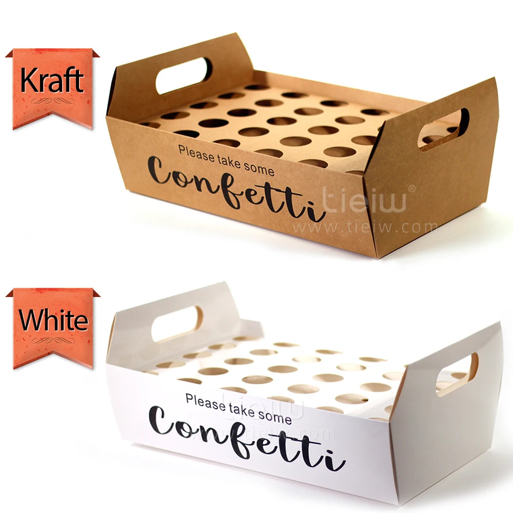Support cônes à confettis mariage