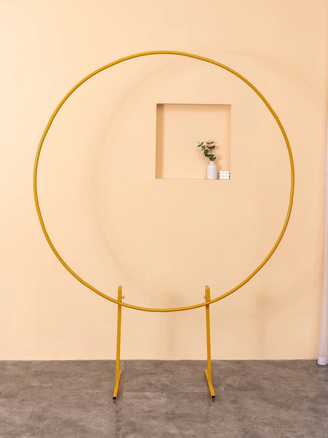 Arche Mariage Cercle Support Ballons Métal