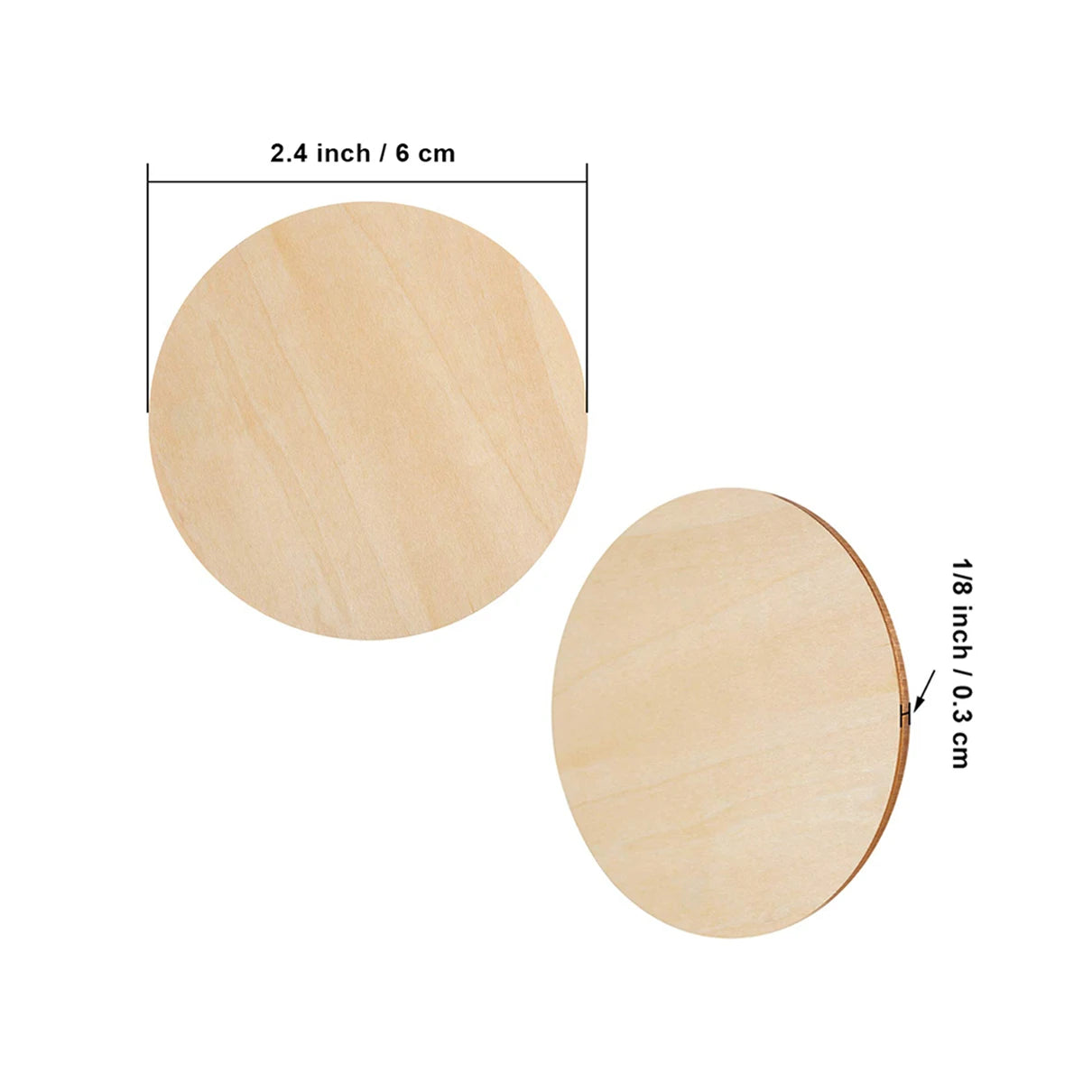 Cadeau invité mariage magnet en bois — vue 5