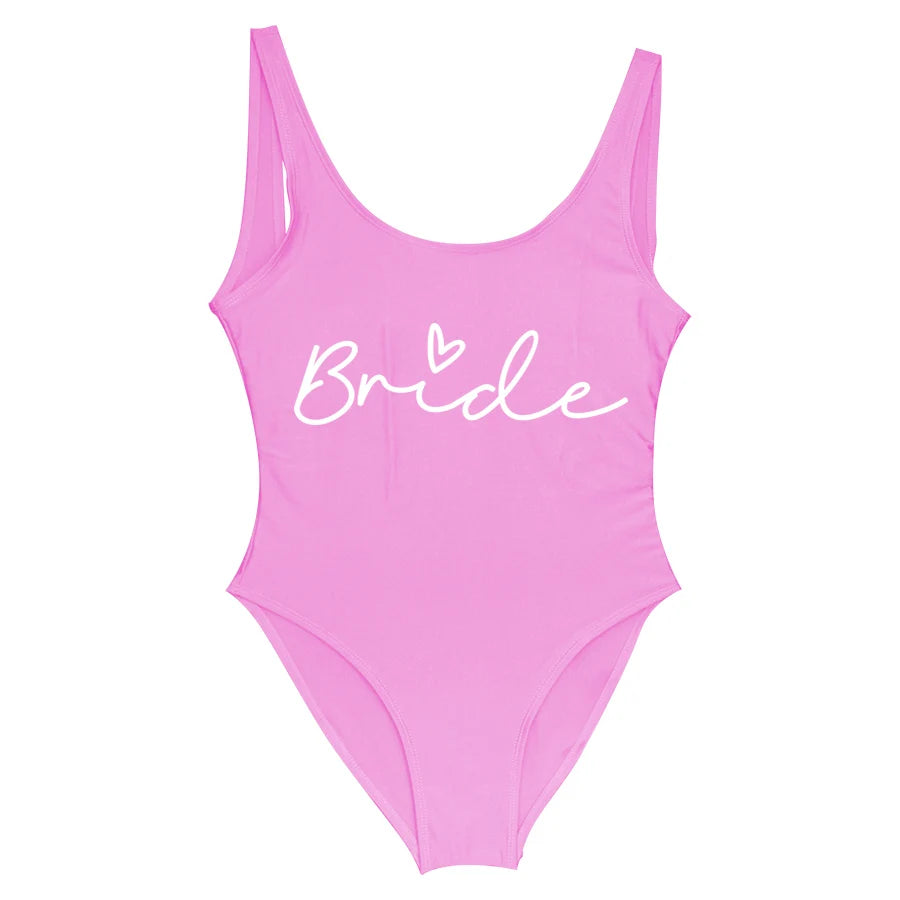 Maillot de bain EVJF Team Bride