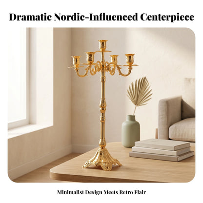 Grand Chandelier Mariage Vintage