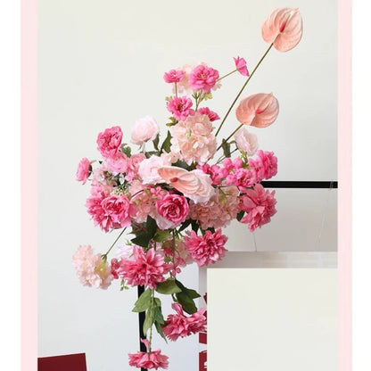 Composition Florale Arche Mariage Rose Poudré — vue 6