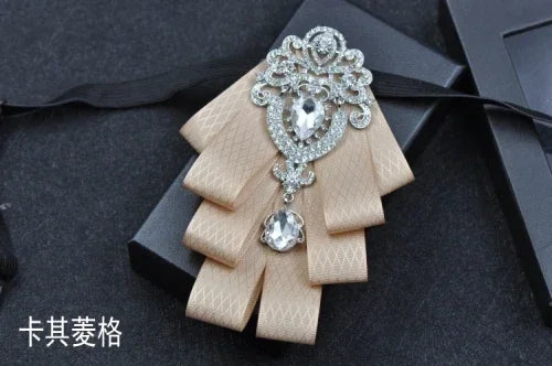 Nœud papillon mariage rubans style anglais — vue 11
