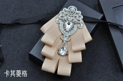 Nœud papillon mariage rubans style anglais — vue 11