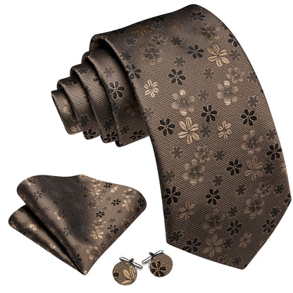 Coffret Cravate Mariage Homme Fleuri