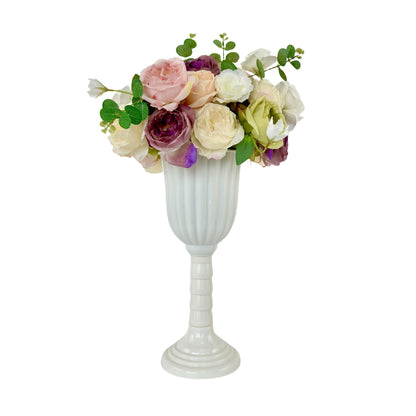 Vase cylindrique haut centre de table — vue 3