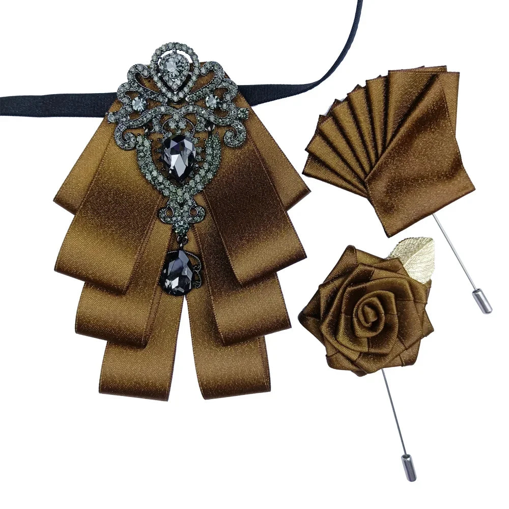 Nœud papillon mariage bijou et pochette — vue 10