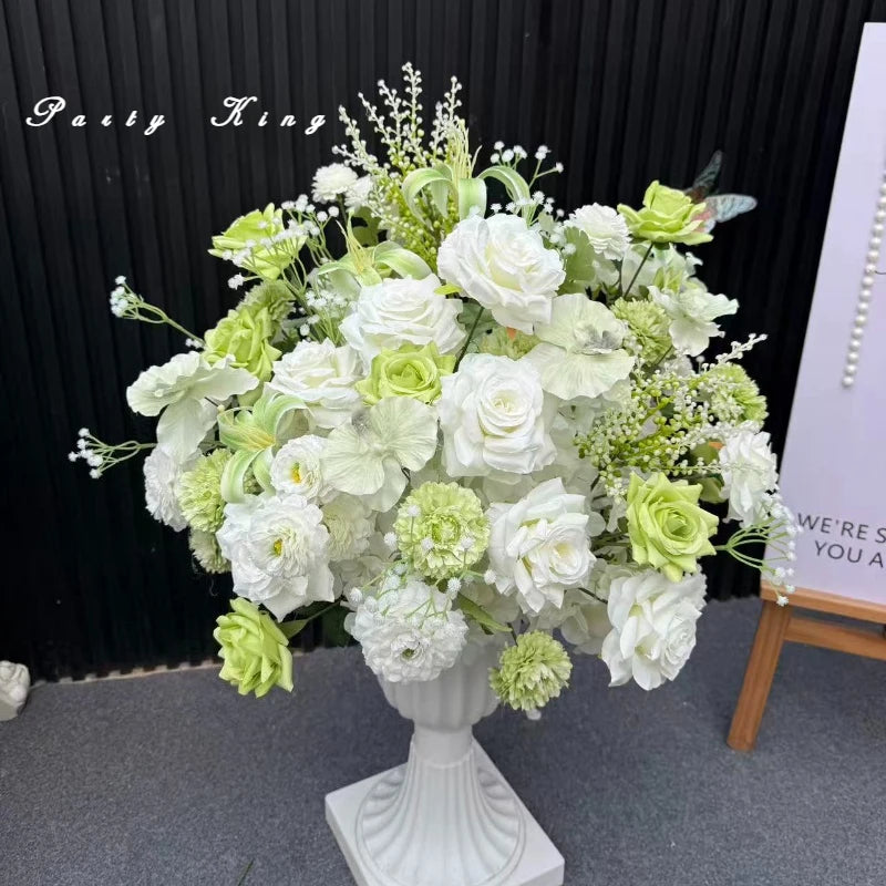 Boule de Fleurs en Soie Mariage — vue 4