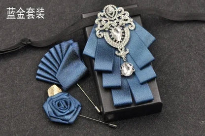 Nœud papillon mariage rubans style anglais — vue 36