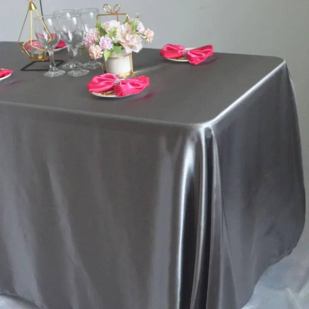 Nappe Satin Mariage Réutilisable