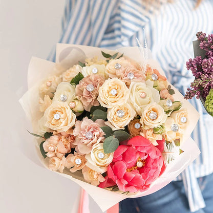 Épingles à bouquet de mariée perlées