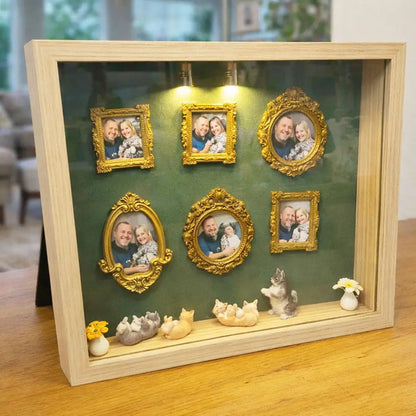 Boîte Souvenir Mariage Vitrine Miniature