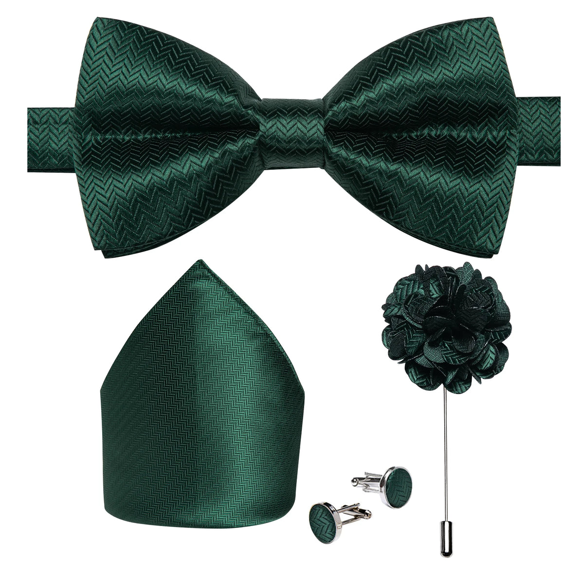 Nœud papillon mariage homme 4 pièces — vue 42