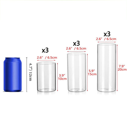 Vases Cylindres en Verre Mariage — vue 7