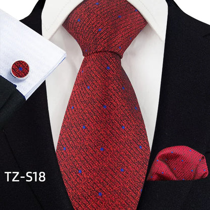 Cravate Mariage Homme et Pochette Assortie