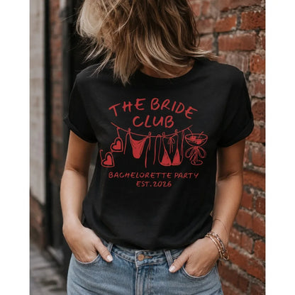 T-shirt EVJF The Bride Club 2026