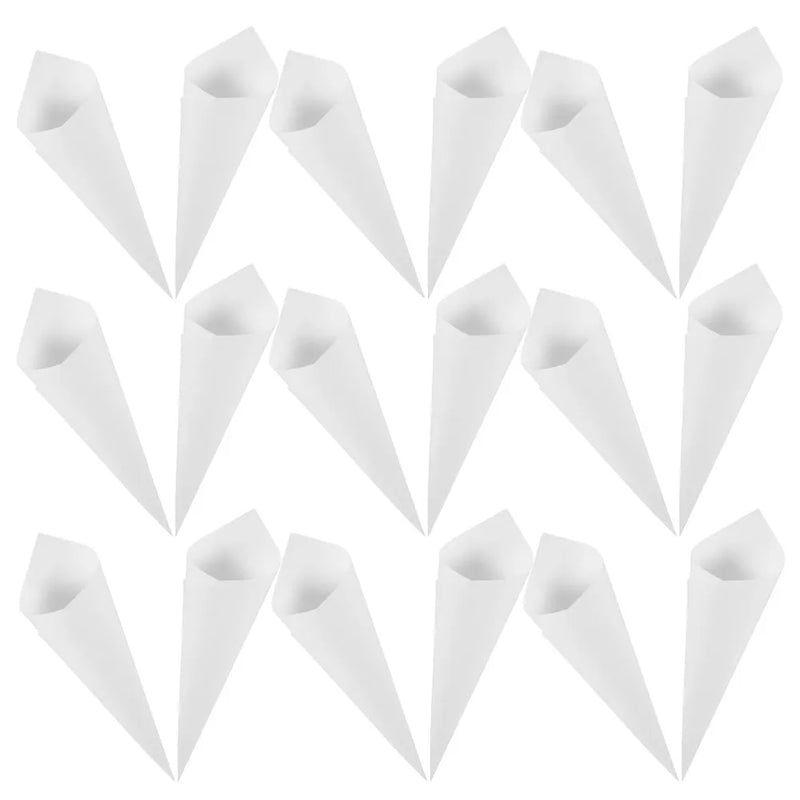 Cône à pétales mariage fleurs séchées — vue 3