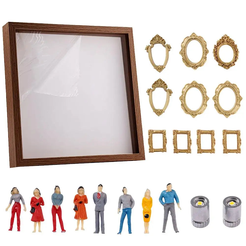Boîte Souvenir Mariage Vitrine Miniature