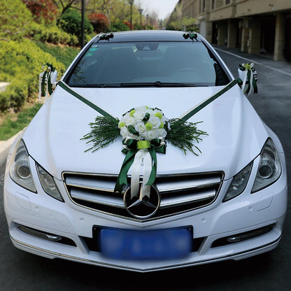 Kit Décoration Voiture Mariage Complet — vue 4