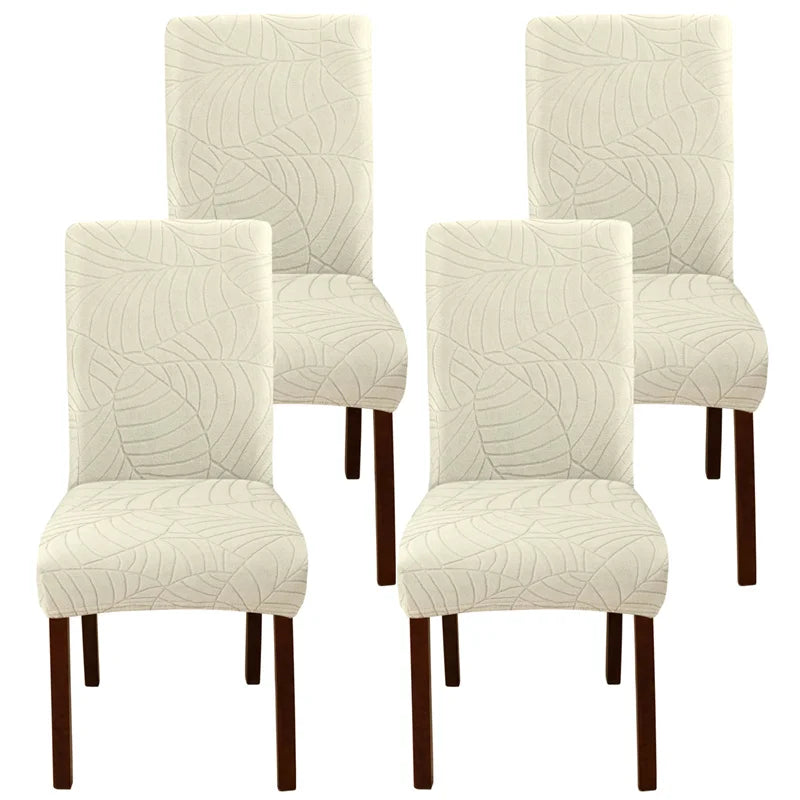 Housse de Chaise Mariage Extensible Jacquard