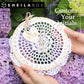 Porte alliance crochet initiales personnalisé