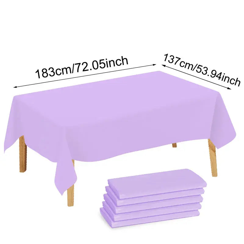 Nappe Jetable Mariage Rectangulaire 137 x 183 cm