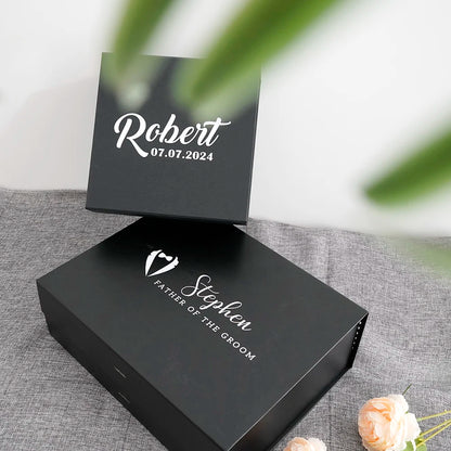 Boîte Noire Témoin Homme Personnalisée — vue 2