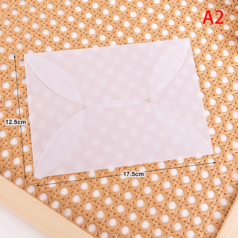 Enveloppes translucides pour faire-part mariage