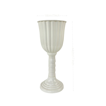 Vase cylindrique haut centre de table — vue 9