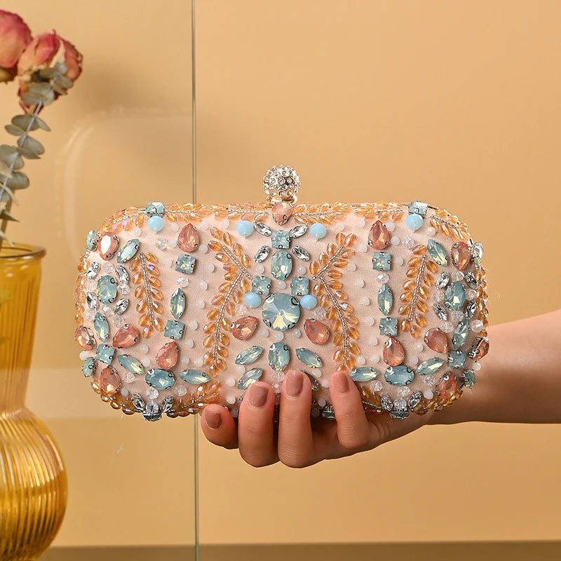 Pochette de mariage luxe champagne