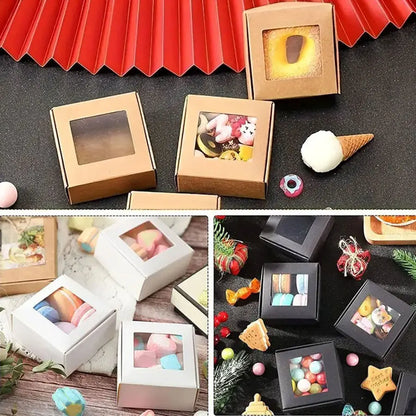 Boîte Cadeau Invité Mariage en Papier Kraft