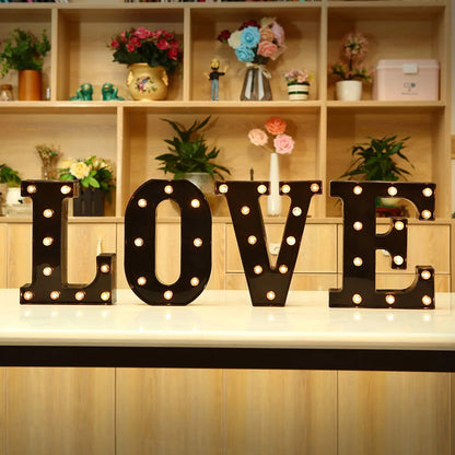 Lettre Lumineuse LED Mariage
