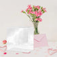 Urne mariage acrylique moderne à enveloppes